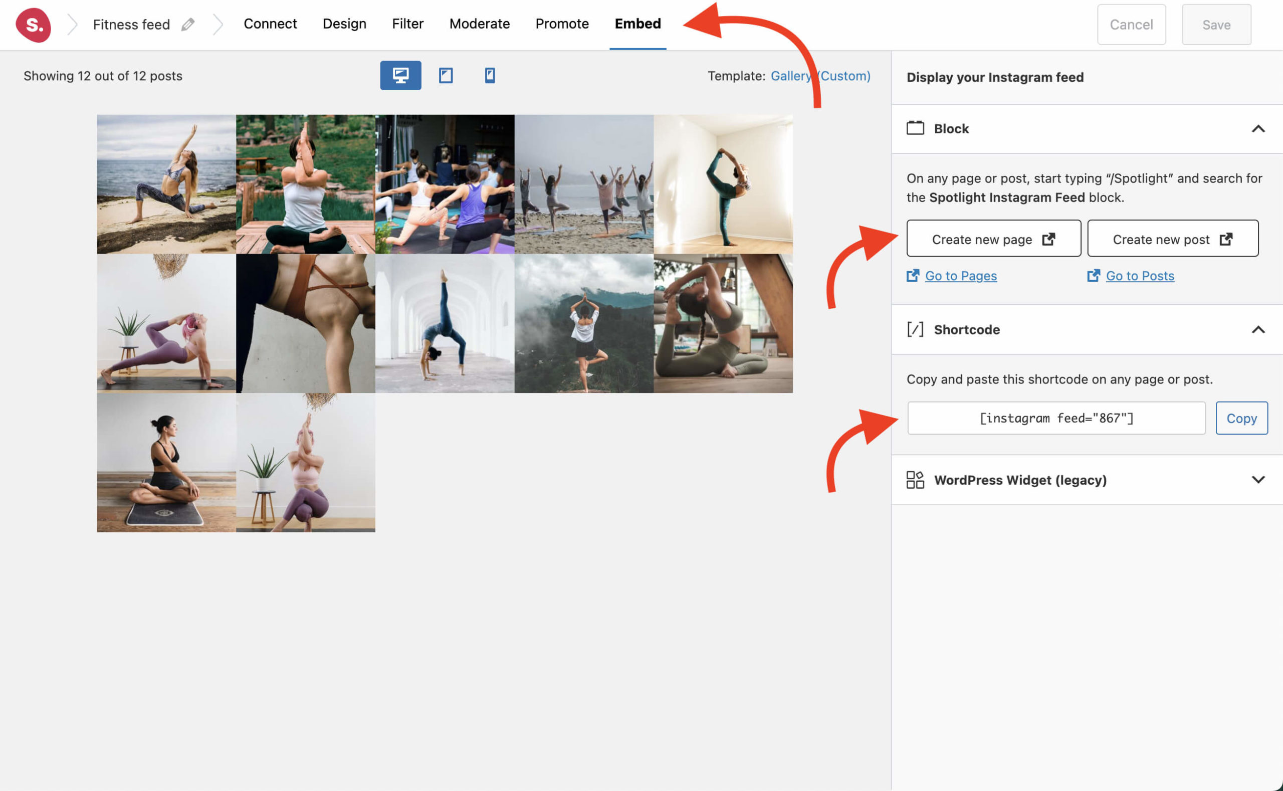 Embed your Instagram feed