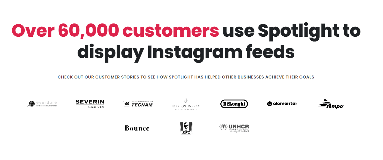List of reputable businesses that use Spotlight.