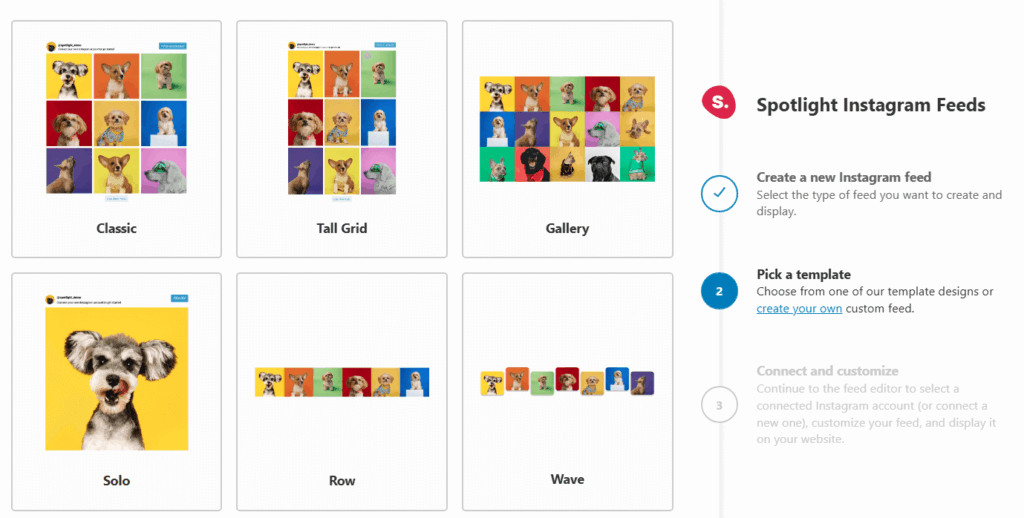 Spotlight plugin templates