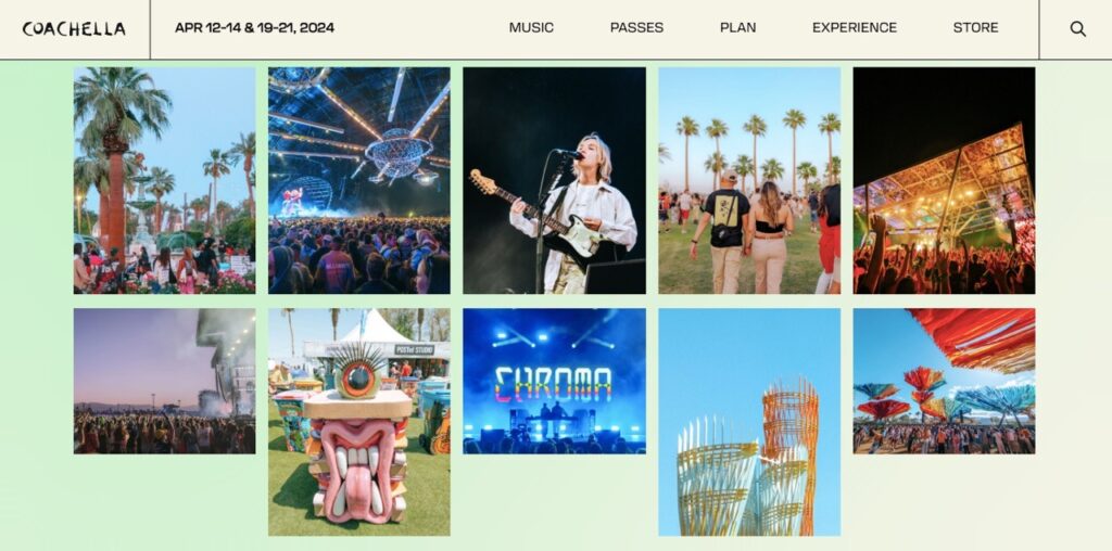 Coachella Instagram wall