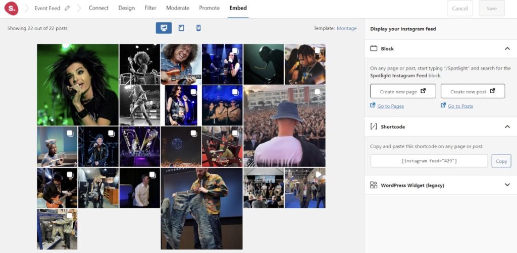 Embed your Instagram feed