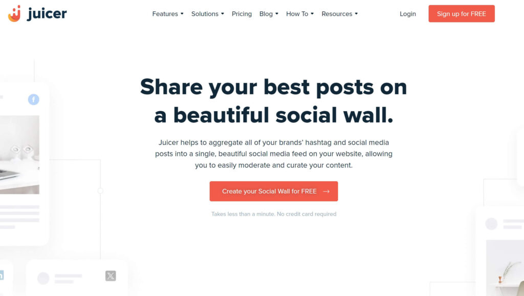 Juicer social hashtags aggregator