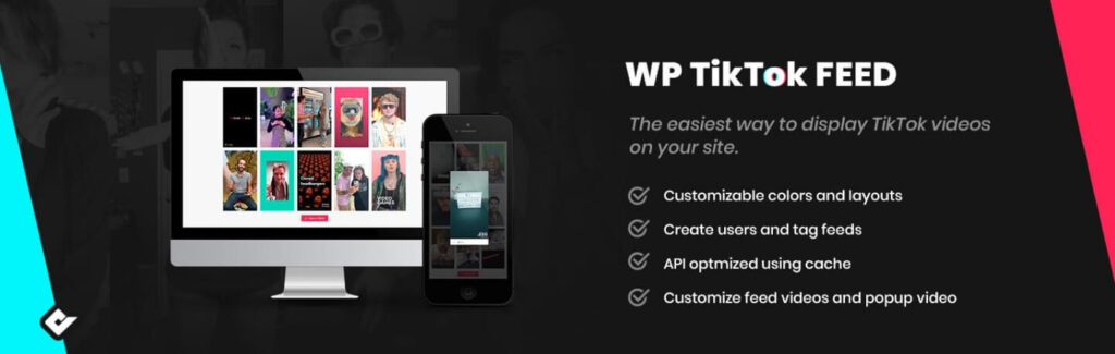 WP TikTok feed