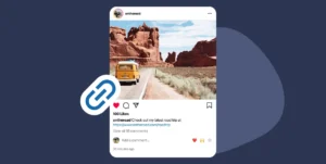 How to add a link to an Instagram post