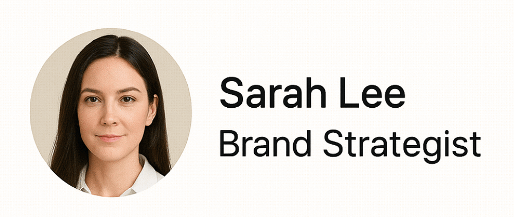 A business Instagram bio