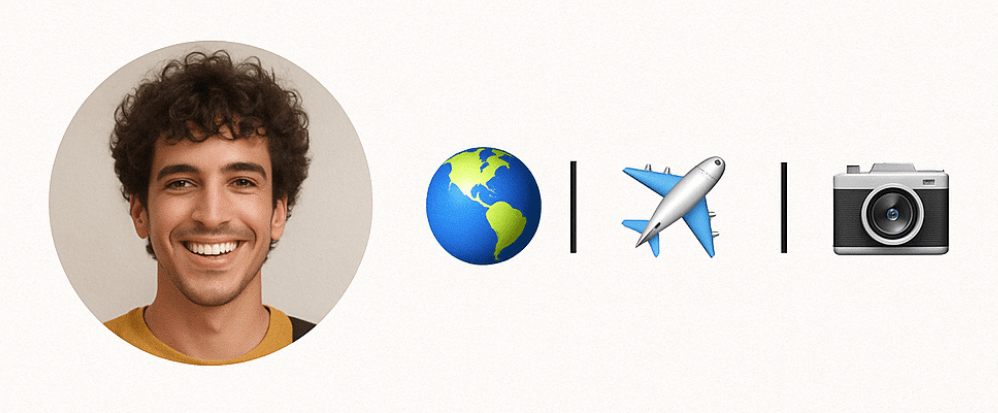 An Instagram emoji-based bio