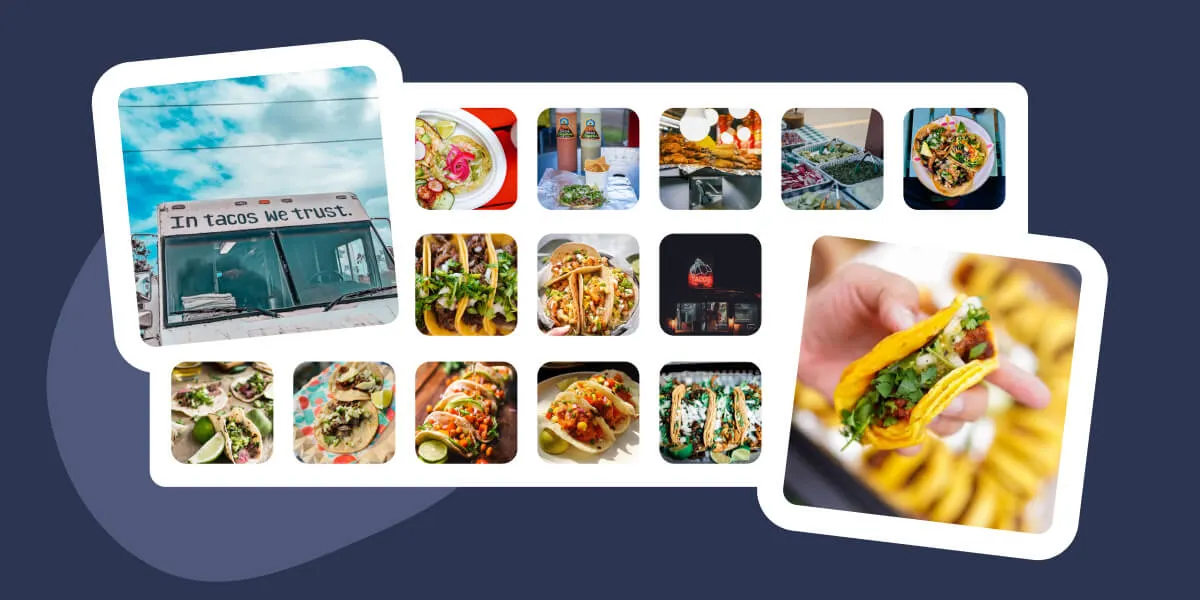 A food truck Instagram feed