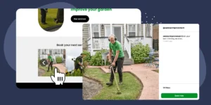 Outdoor improvement services Instagram content