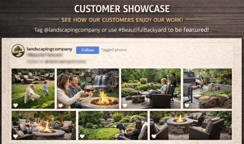 A Spotlight feed with UGC