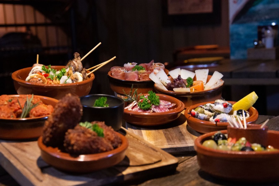 Small plates for the whole table.